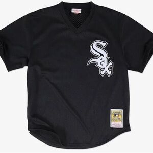 Cooperstown BO JACKSON authentic 1993 white Sox practice Jersey